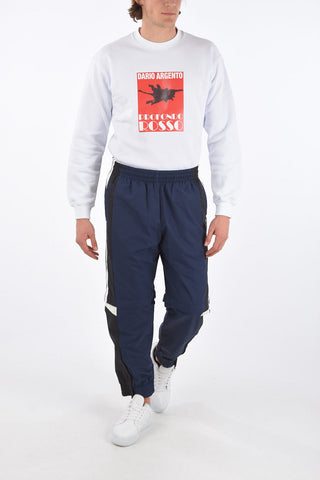 Nylon Modular Pants with Elastic Waistband and Ankle Zips
