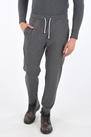 drawstring waist jogger pants
