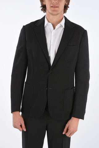 ZZEGNA side vents 2-button blazer drop 8R