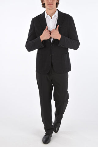 ZZEGNA side vents 2-button blazer drop 8R
