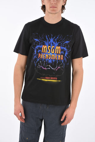 DARIO ARGENTO X MSGM Crew Neck Printed T-Shirt
