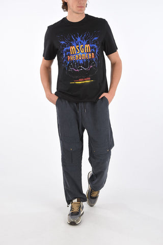 DARIO ARGENTO X MSGM Crew Neck Printed T-Shirt