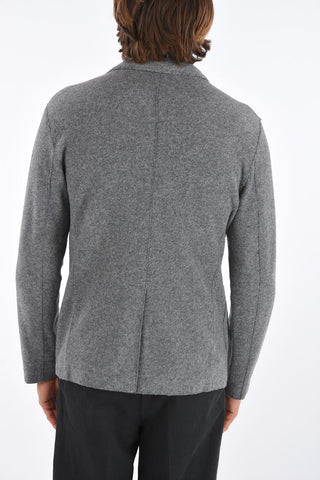 center vent notch lapel 2-button blazer