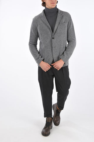 center vent notch lapel 2-button blazer