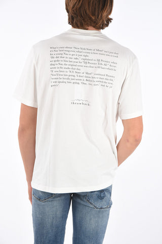 t-shirt girocollo stampata