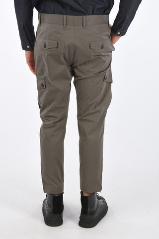 Cargo Pants with Ankle Zips and Belt Loops