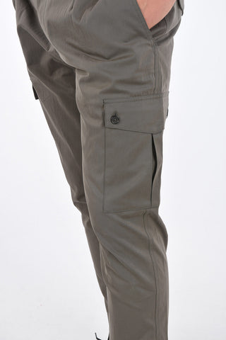Cargo Pants with Ankle Zips and Belt Loops