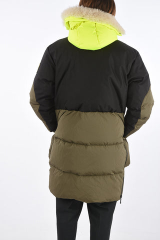 piumino SLEEPING BAG con cappuccio e pelliccia