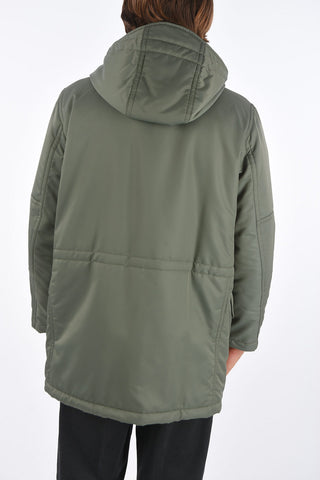 frog closure duffel with hood