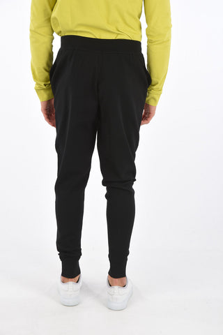 pantalone jogger con coulisse in vita