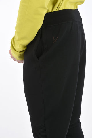 pantalone jogger con coulisse in vita
