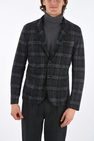 center vent notch lapel 2-button blazer