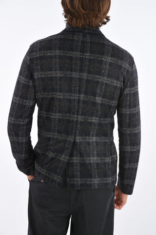 center vent notch lapel 2-button blazer