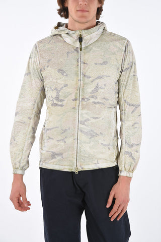 Hooded Windbreaker with Drawstring