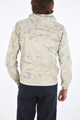 Hooded Windbreaker with Drawstring