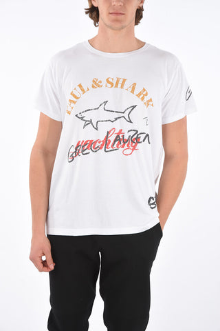 GREG LAUREN printed crew-neck t-shirt