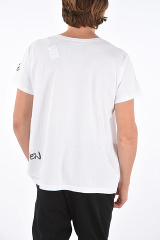 GREG LAUREN printed crew-neck t-shirt