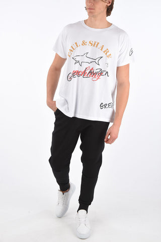 GREG LAUREN printed crew-neck t-shirt