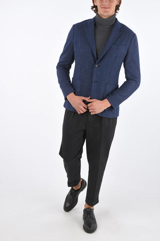 side vents notch lapel 2-button blazer