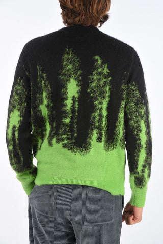 Crew Neck Pullover with Color Shades
