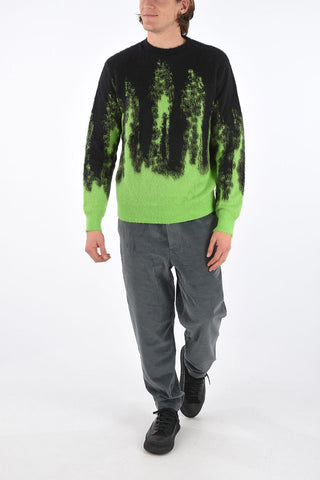 Crew Neck Pullover with Color Shades