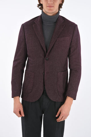 side vents notch lapel 2-button blazer