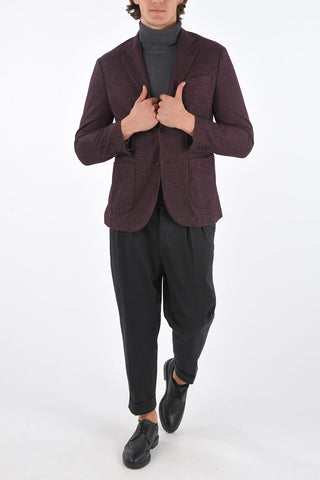 side vents notch lapel 2-button blazer