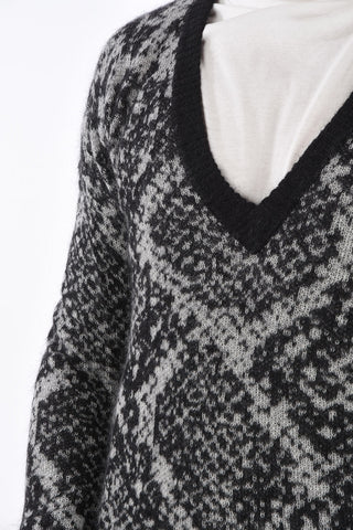 MICHAEL maglio scollo a v