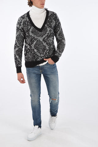 MICHAEL maglio scollo a v