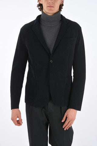 center vent notch lapel 2-button blazer