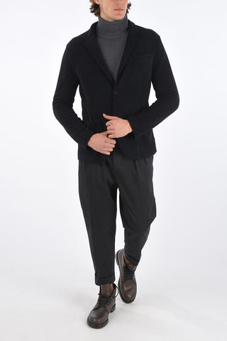 center vent notch lapel 2-button blazer