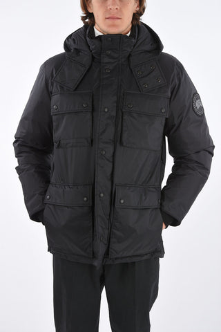MAN snap button utility fatigue jacket