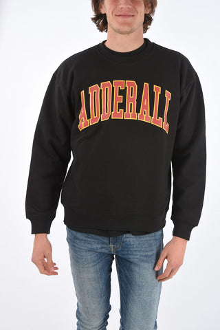 printed crew-neck sweatshirt