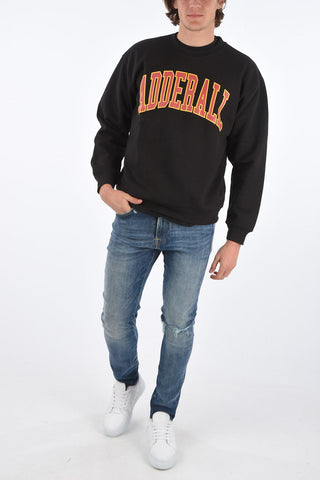 printed crew-neck sweatshirt