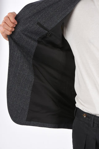MAN no vent 2-button blazer