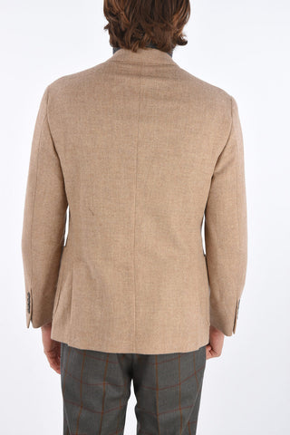 side vents notch lapel 3-button blazer