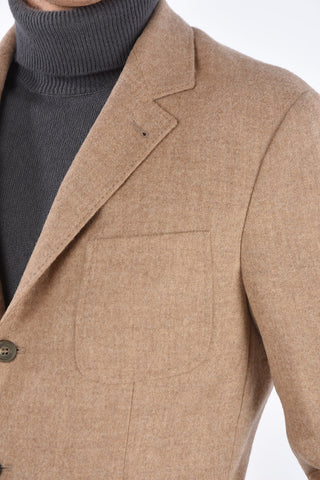 side vents notch lapel 3-button blazer