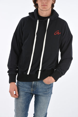 embroidered hoodie sweatshirt