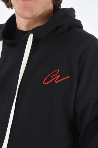 embroidered hoodie sweatshirt