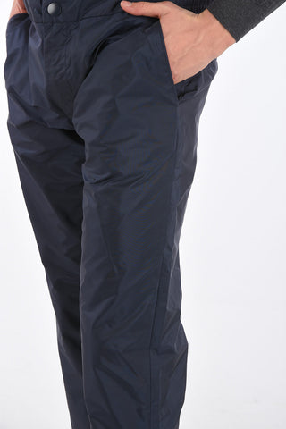 Pantaloni Con Bande a Contrasto e Coulisse sul Fondo
