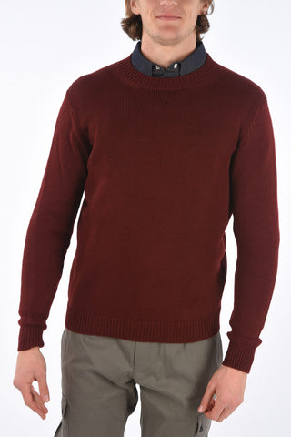 Crew Neck Extrafine Merino Wool Pullover