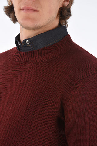 Crew Neck Extrafine Merino Wool Pullover
