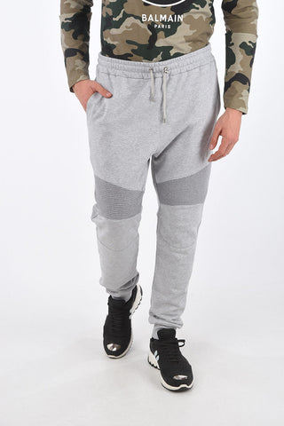 Brushed BIKER Joggers with Logo Back Pocket