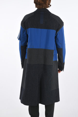 MAN CAMPAGNOLO zip closure chesterfield coat