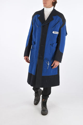 MAN CAMPAGNOLO zip closure chesterfield coat