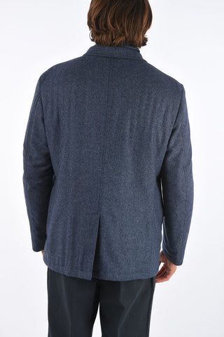 ID Quilted Lining Blazer with Removable Details