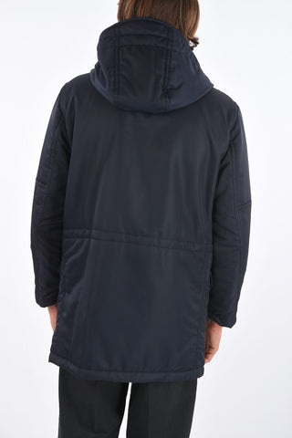 frog closure duffel with hood