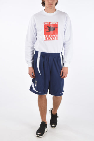 Shorts SOCCER con Stampa e Logo Ricamato