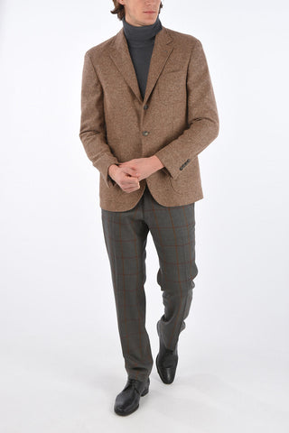 side vents notch lapel 3-button blazer