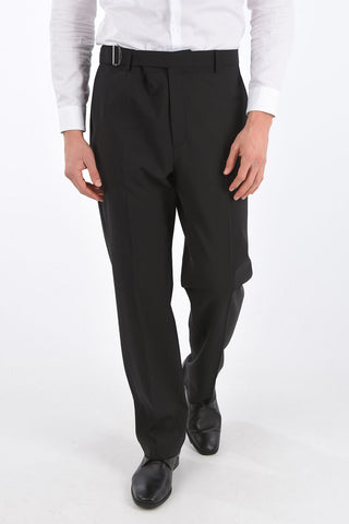 pantalone con passanti a vita regolare